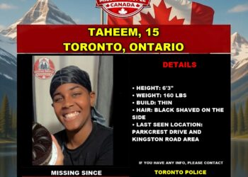 MISSING PERSON CANADA RELEASE