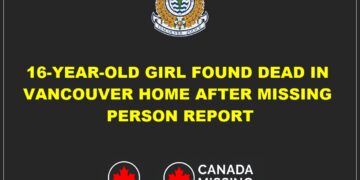 Vancouver where a 16-year-old girl's body was found after a missing person report.