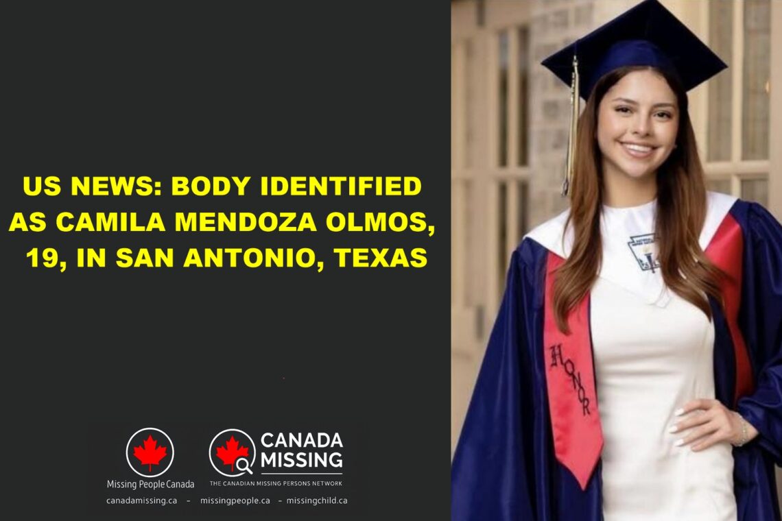 Photo related to the identification of Camila Mendoza Olmos, 19, found near her San Antonio home on December 30, 2025