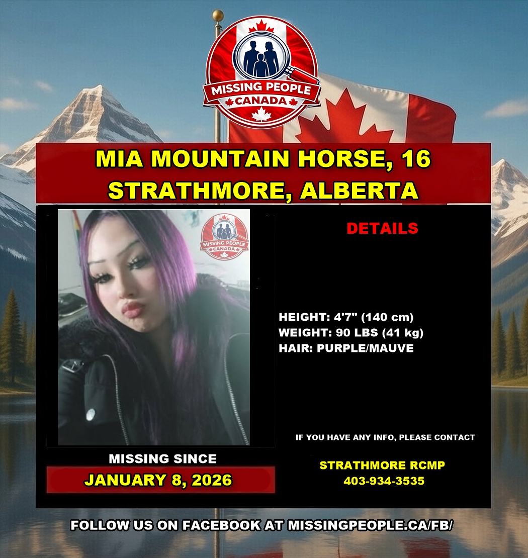 MISSING PERSON CANADA RELEASE