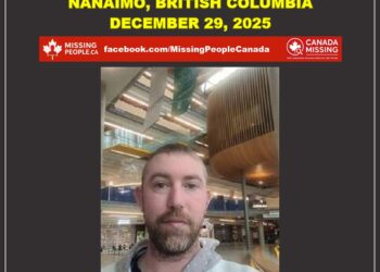 Photo of missing man Teddy Archibald, age 36, from Nanaimo, British Columbia