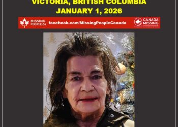 Photo of missing high-risk senior Maureen Schneider, 69, from Victoria, British Columbia.