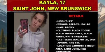 MISSING PERSON CANADA RELEASE