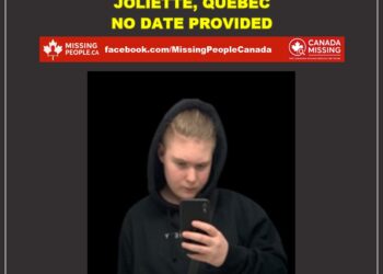 Photo of missing boy Samuel Lapointe, age 17, from Joliette, Québec