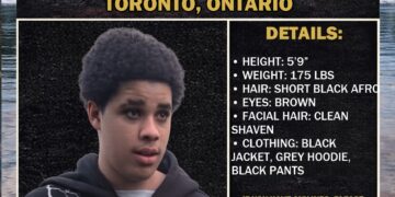 Photo of missing youth Joshua, age 16, from Toronto, Ontario