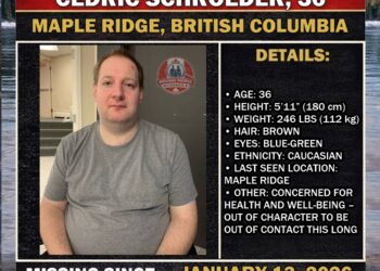MISSING PERSON CANADA RELEASE