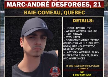 MISSING PERSON CANADA RELEASE