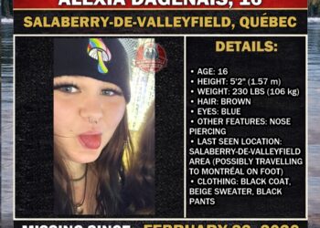 MISSING PERSON CANADA RELEASE