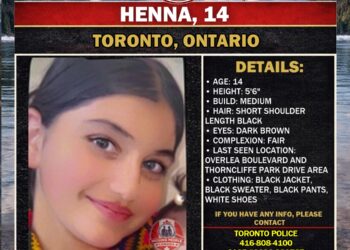 MISSING PERSON CANADA RELEASE