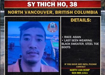 Photo of missing person Sy Thich Ho, age 38, from North Vancouver, British Columbia
