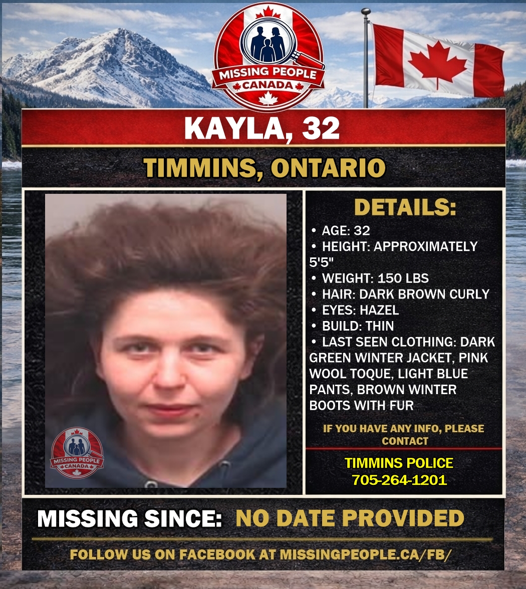 MISSING PERSON CANADA RELEASE