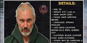 MISSING PERSON CANADA RELEASE