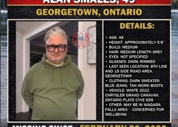 MISSING PERSON CANADA RELEASE