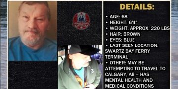 MISSING PERSON CANADA RELEASE