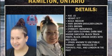 MISSING PERSON CANADA RELEASE