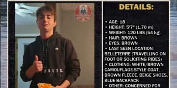 MISSING PERSON CANADA RELEASE