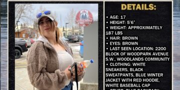 MISSING PERSON CANADA RELEASE