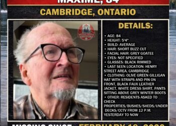 MISSING PERSON CANADA RELEASE