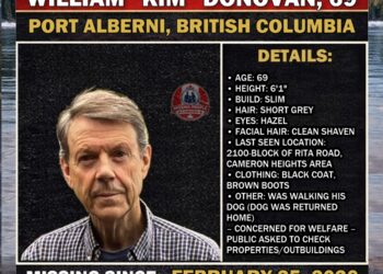 MISSING PERSON CANADA RELEASE