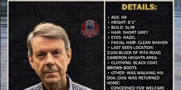 MISSING PERSON CANADA RELEASE