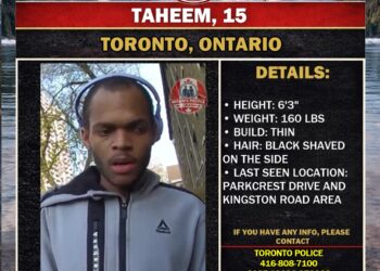 MISSING PERSON CANADA RELEASE