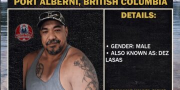 Photo of missing man Desmond Shipman from Port Alberni, British Columbia