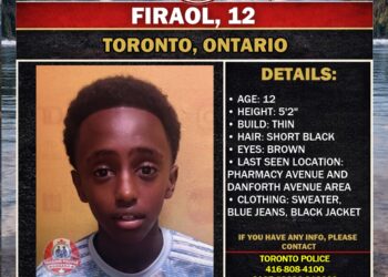 MISSING PERSON CANADA RELEASE