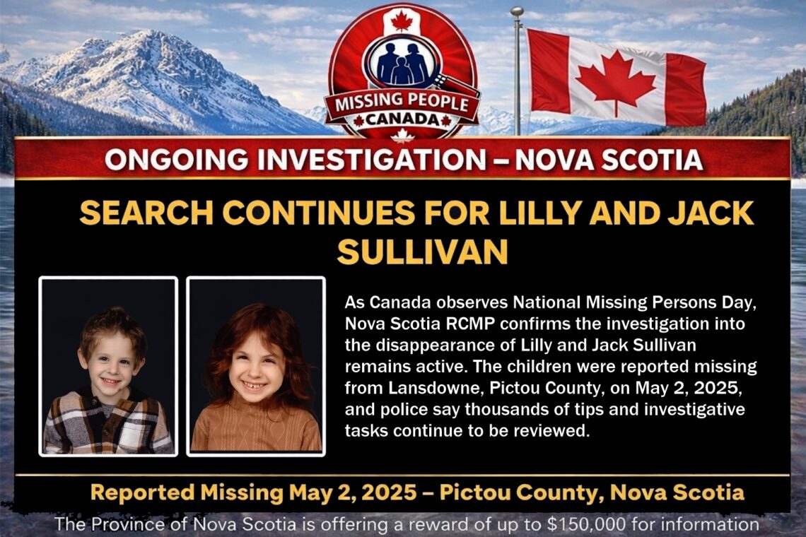 MISSING PERSON CANADA RELEASE