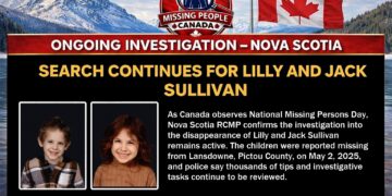 MISSING PERSON CANADA RELEASE