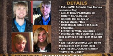 MISSING PERSON CANADA RELEASE