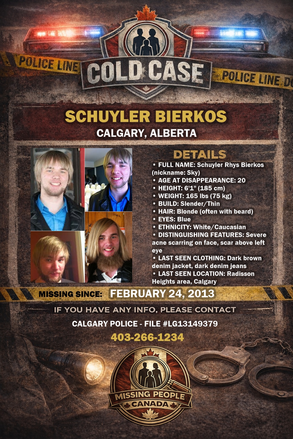 MISSING PERSON CANADA RELEASE