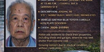 MISSING PERSON CANADA RELEASE