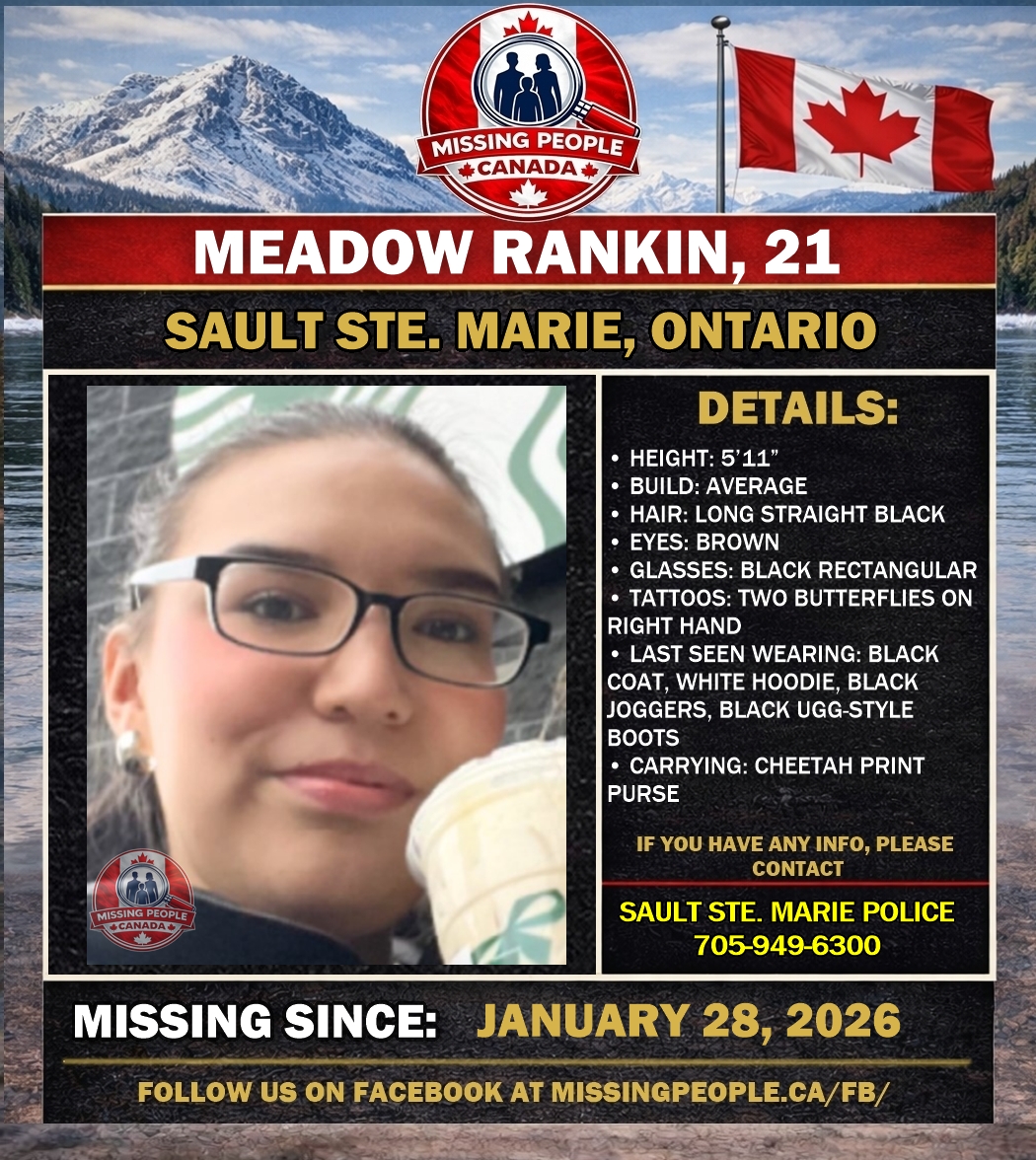 MISSING PERSON CANADA RELEASE