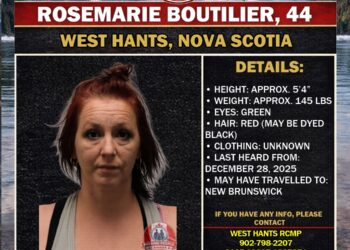 Photo of missing woman Rosemarie Boutilier, age 44, from West Hants, Nova Scotia.
