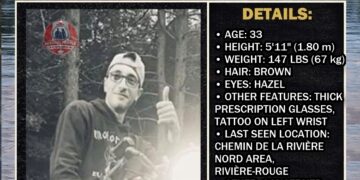 MISSING PERSON CANADA RELEASE