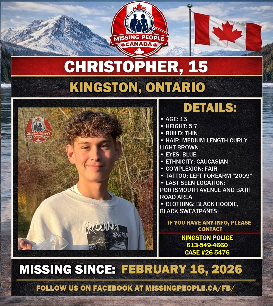 MISSING PERSON CANADA RELEASE