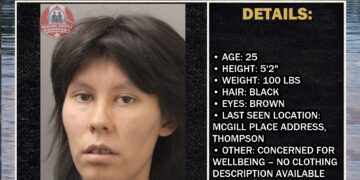 MISSING PERSON CANADA RELEASE