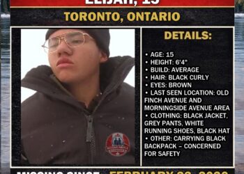 MISSING PERSON CANADA RELEASE