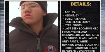 MISSING PERSON CANADA RELEASE