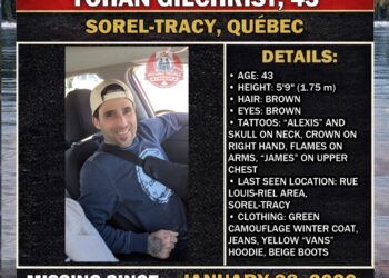 MISSING PERSON CANADA RELEASE