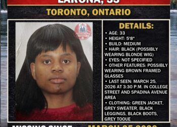 MISSING PERSON CANADA RELEASE