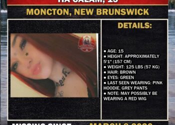 MISSING PERSON CANADA RELEASE