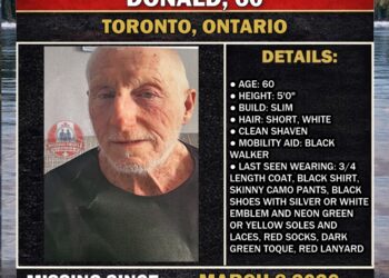 MISSING PERSON CANADA RELEASE