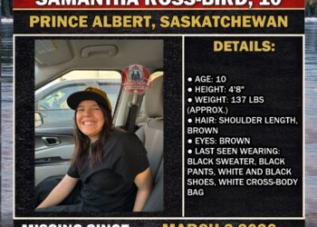 MISSING PERSON CANADA RELEASE