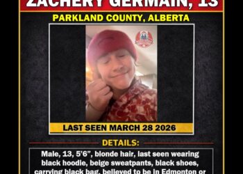 MISSING PERSON CANADA RELEASE