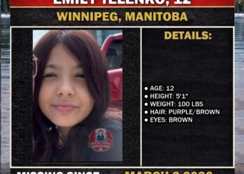 MISSING PERSON CANADA RELEASE