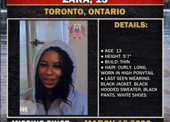 MISSING PERSON CANADA RELEASE