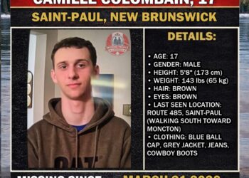 MISSING PERSON CANADA RELEASE