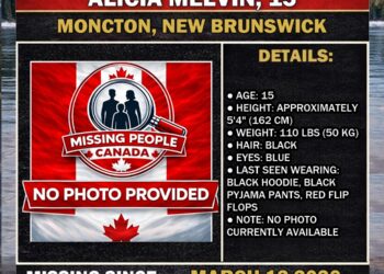 MISSING PERSON CANADA RELEASE