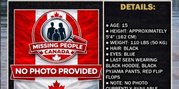 MISSING PERSON CANADA RELEASE